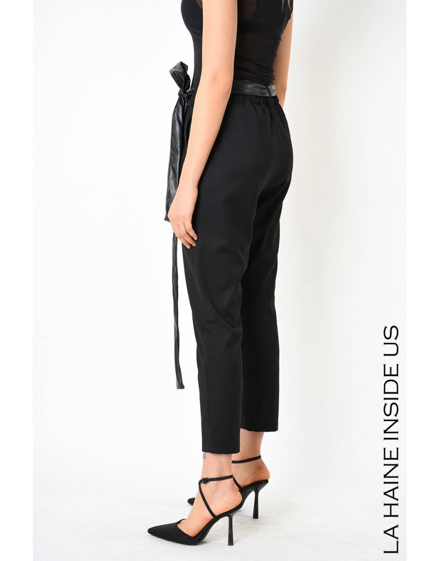 La Haine Inside Us 4R LW512 PANTALONE Nero