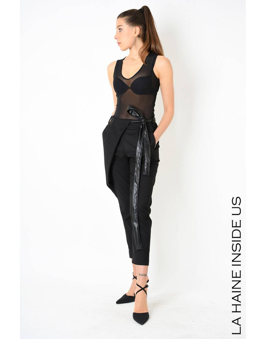 La Haine Inside Us 4R LW512 PANTALONE Nero