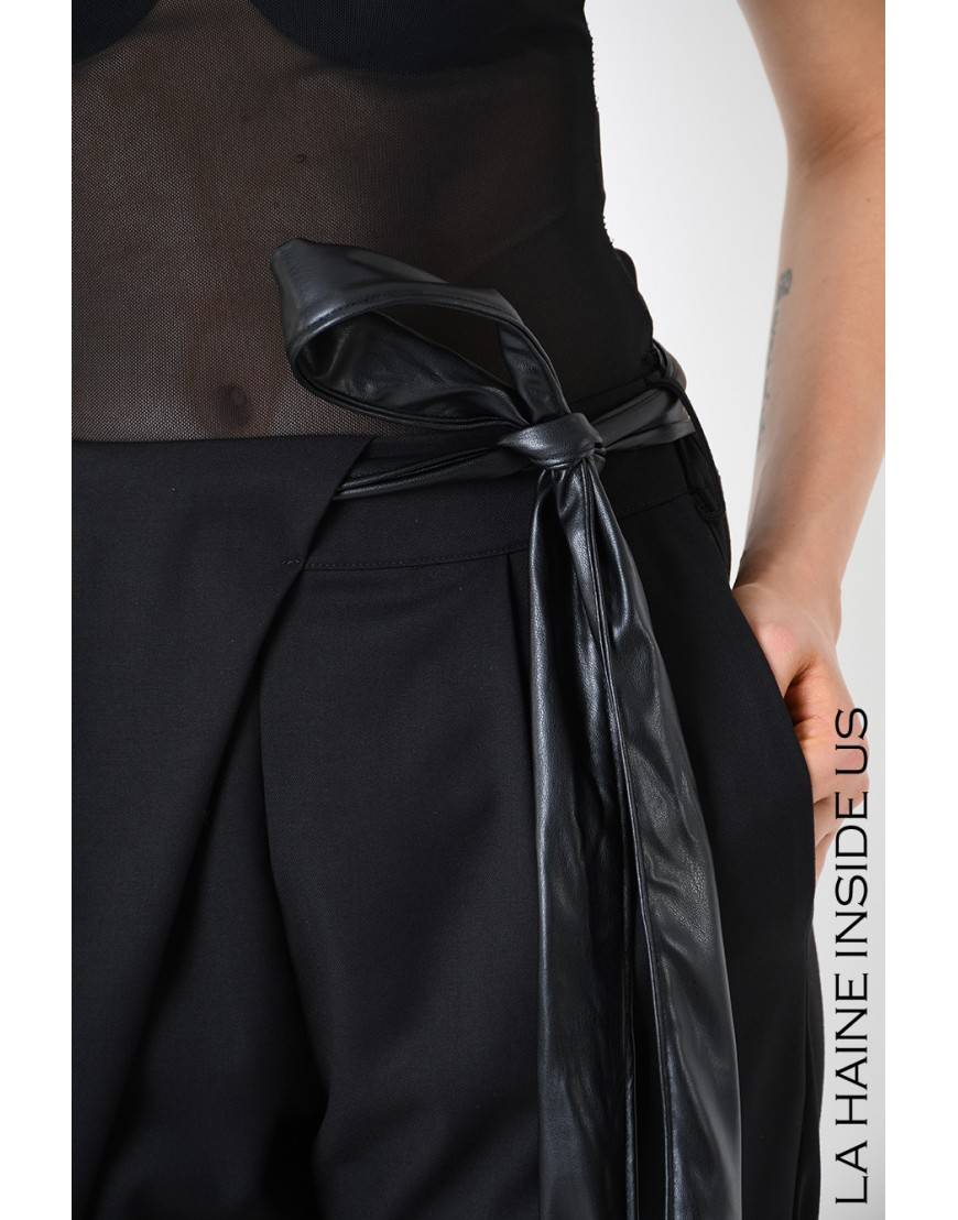 La Haine Inside Us 4R LW512 PANTALONE Nero