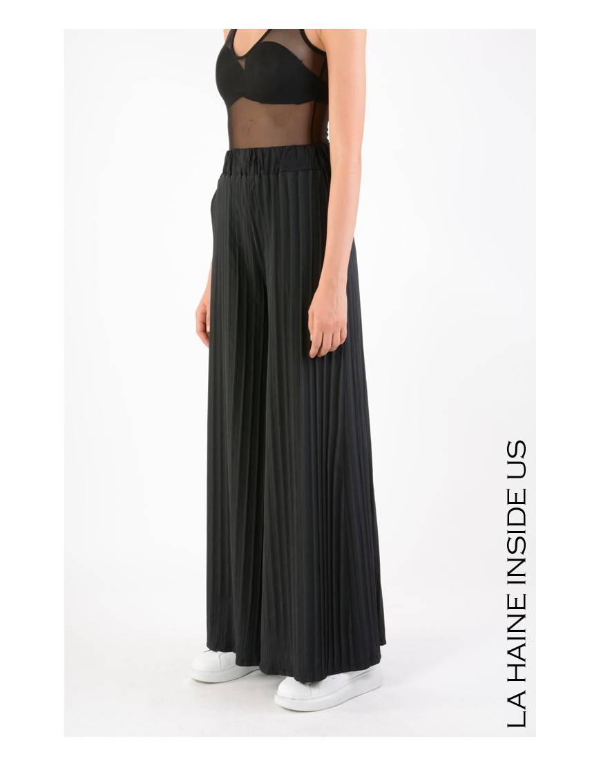 La Haine Inside Us 4R LW648 PANTALONE Nero