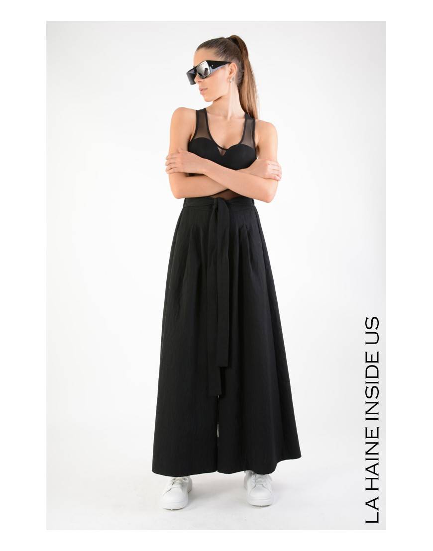 La Haine Inside Us 4R LW651 PANTALONE Nero