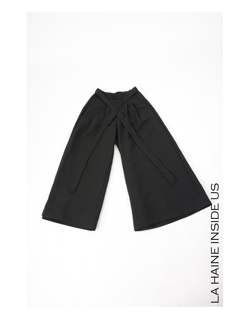 La Haine Inside Us 4R LW651 PANTALONE Nero