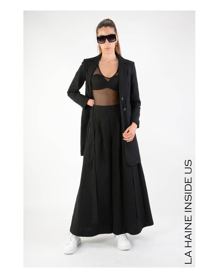 La Haine Inside Us 4R LW658 GIACCA Nero