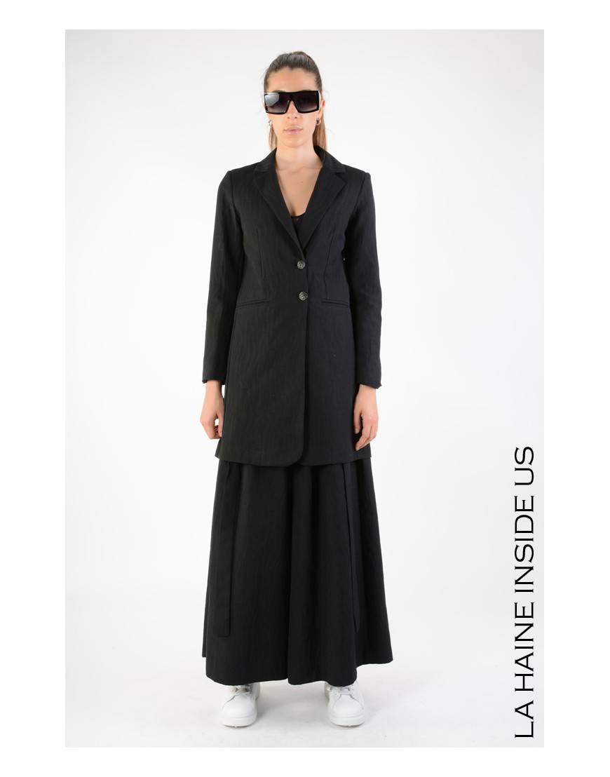 La haine inside us 4R LW658 GIACCA Nero