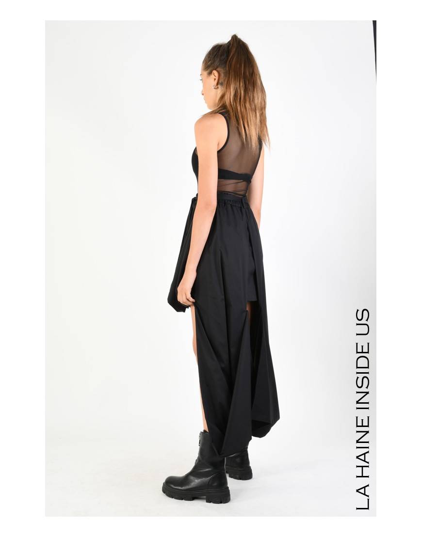 La Haine Inside Us 4R LW659 GONNA Nero