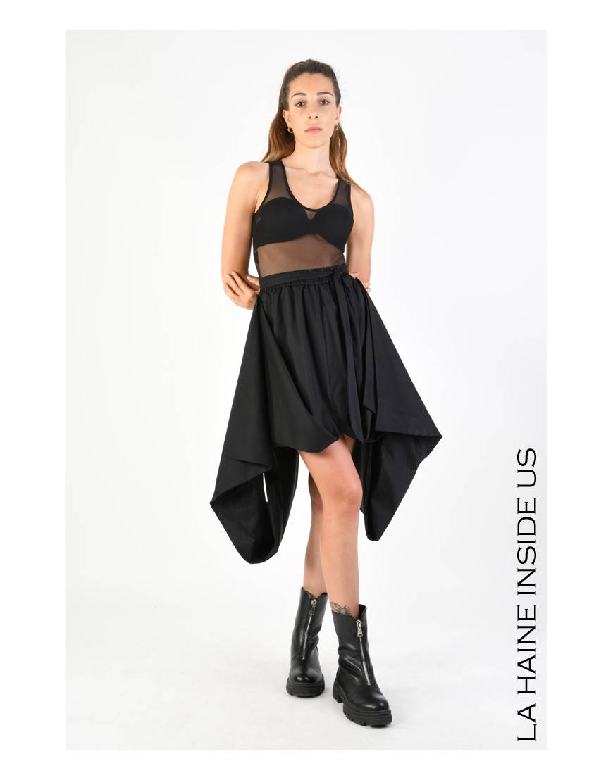 La Haine Inside Us 4R LW659 GONNA Nero