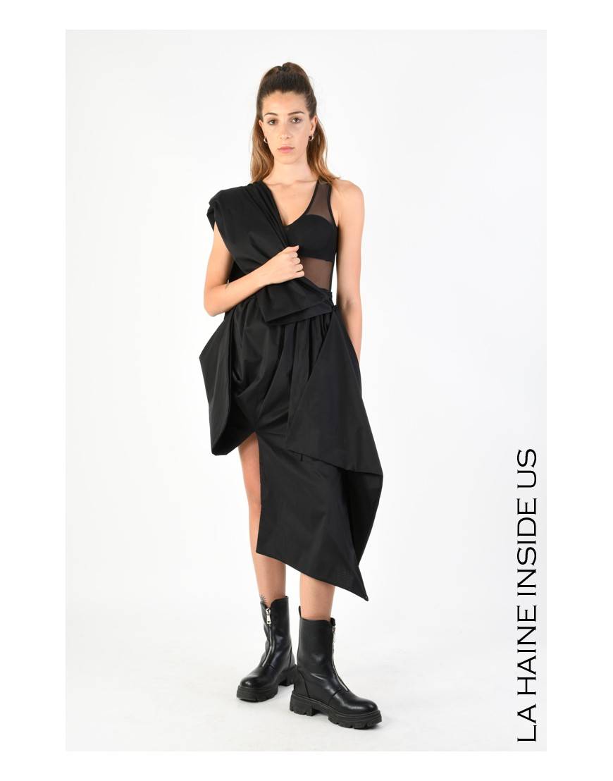 La Haine Inside Us 4R LW659 GONNA Nero