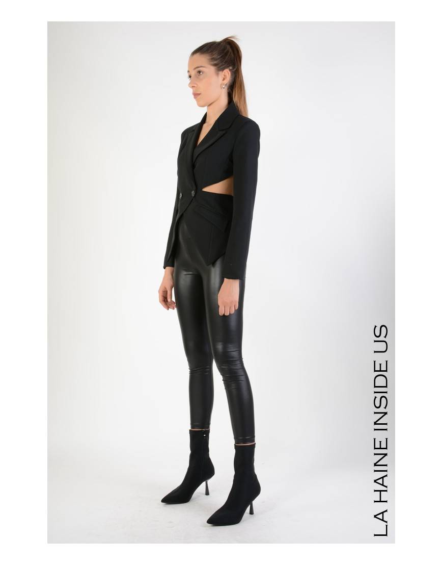 La Haine Inside Us 4R LW662 GIACCA Nero