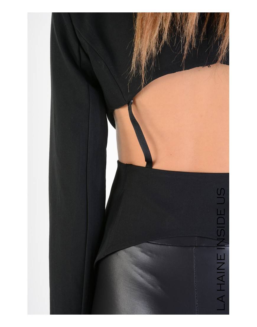 La Haine Inside Us 4R LW662 GIACCA Nero