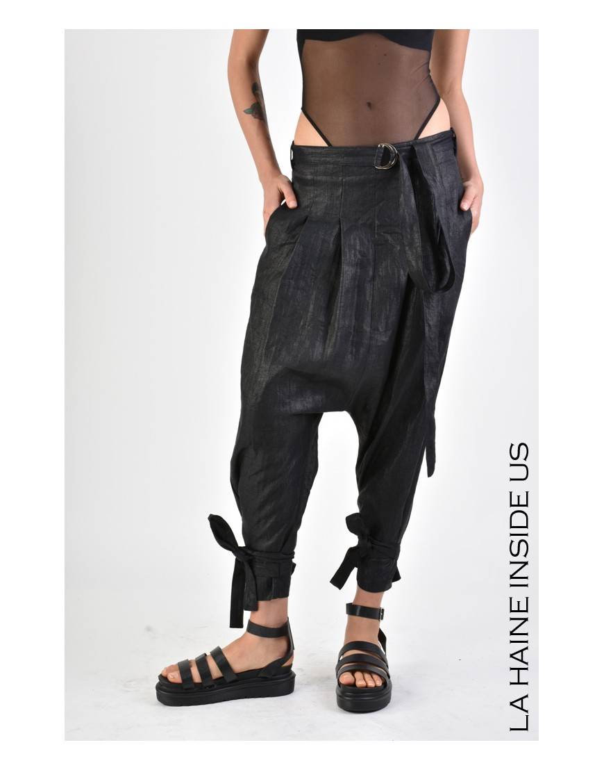 La Haine Inside Us 4R LW690 PANTALONE Nero