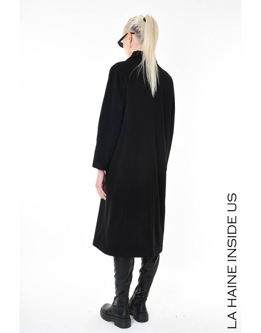 La Haine Inside Us 4R LW810 CAPPOTTO Nero