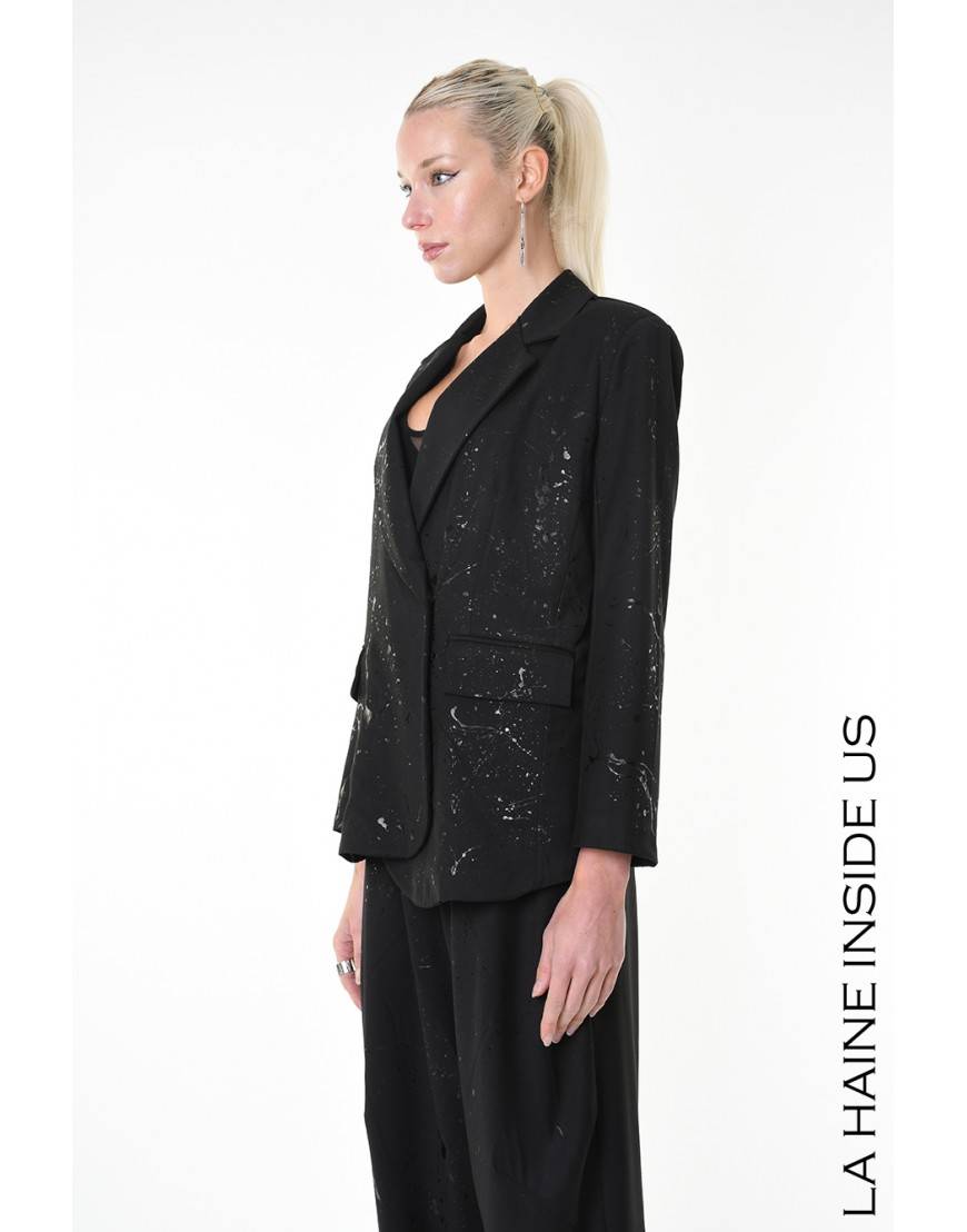 La Haine Inside Us 4R LW816 GIACCA Nero