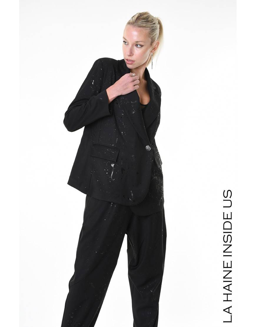 La Haine Inside Us 4R LW816 GIACCA Nero