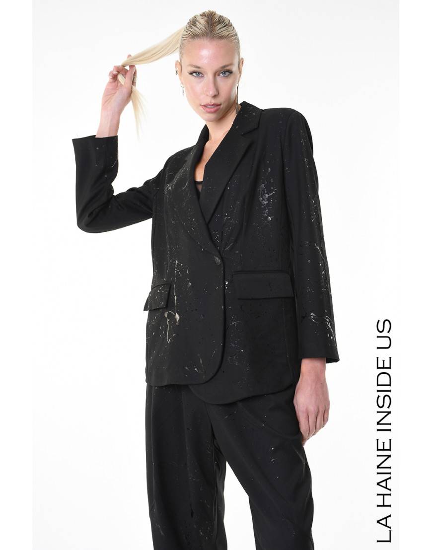 La Haine Inside Us 4R LW816 GIACCA Nero