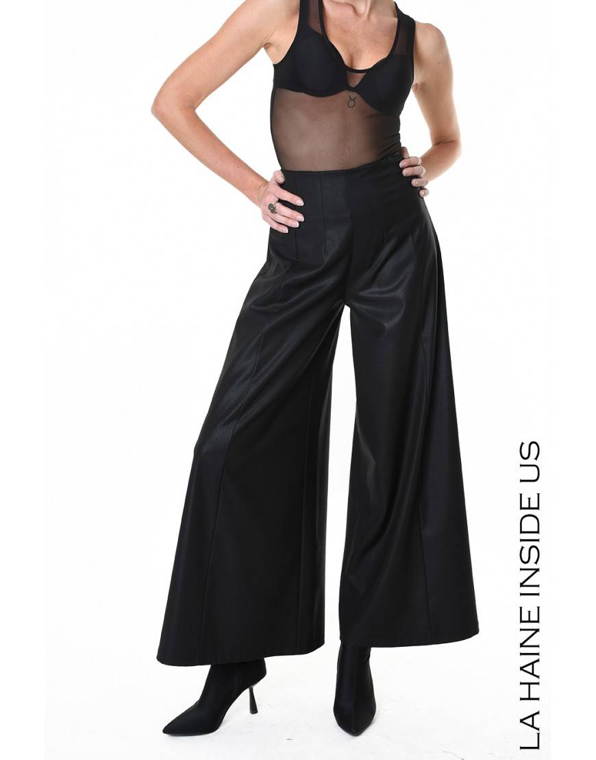 La haine inside us 4R LW818 PANTALONE Nero