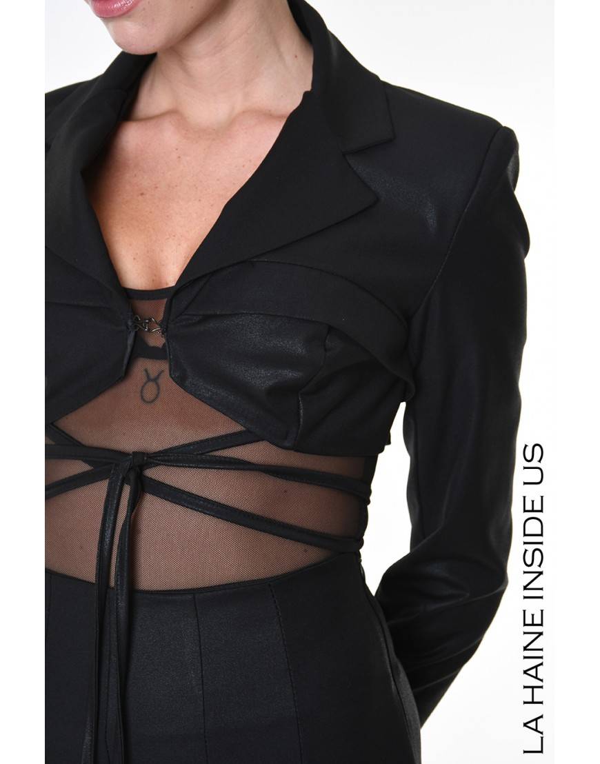 La Haine Inside Us 4R LW819 GIACCA Nero