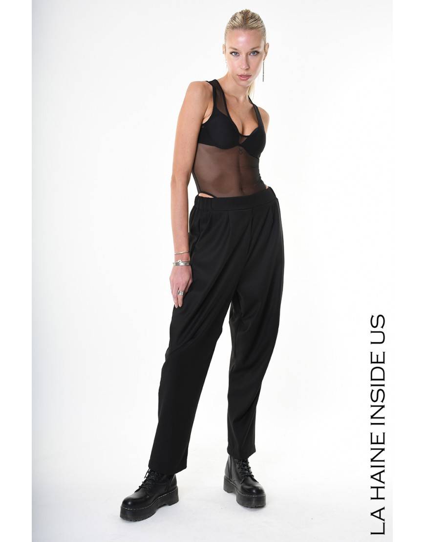 La Haine Inside Us 4R LW856 PANTALONE Nero