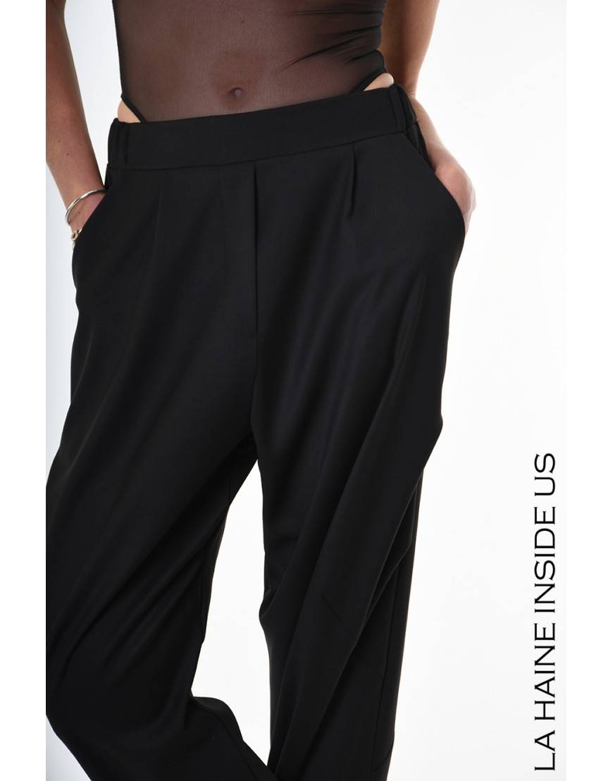 La Haine Inside Us 4R LW856 PANTALONE Nero