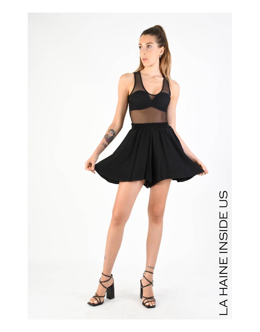 La Haine Inside Us 4V LW753 SHORT Nero