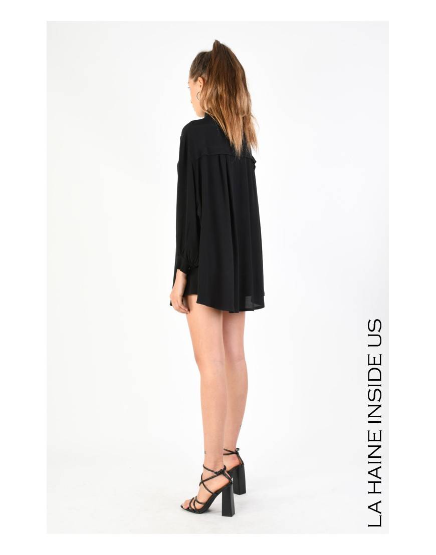 La Haine Inside Us 4V LW754 CAMICIA Nero