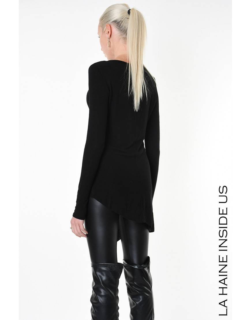 La Haine Inside Us 4V LW897 MAGLIA Nero