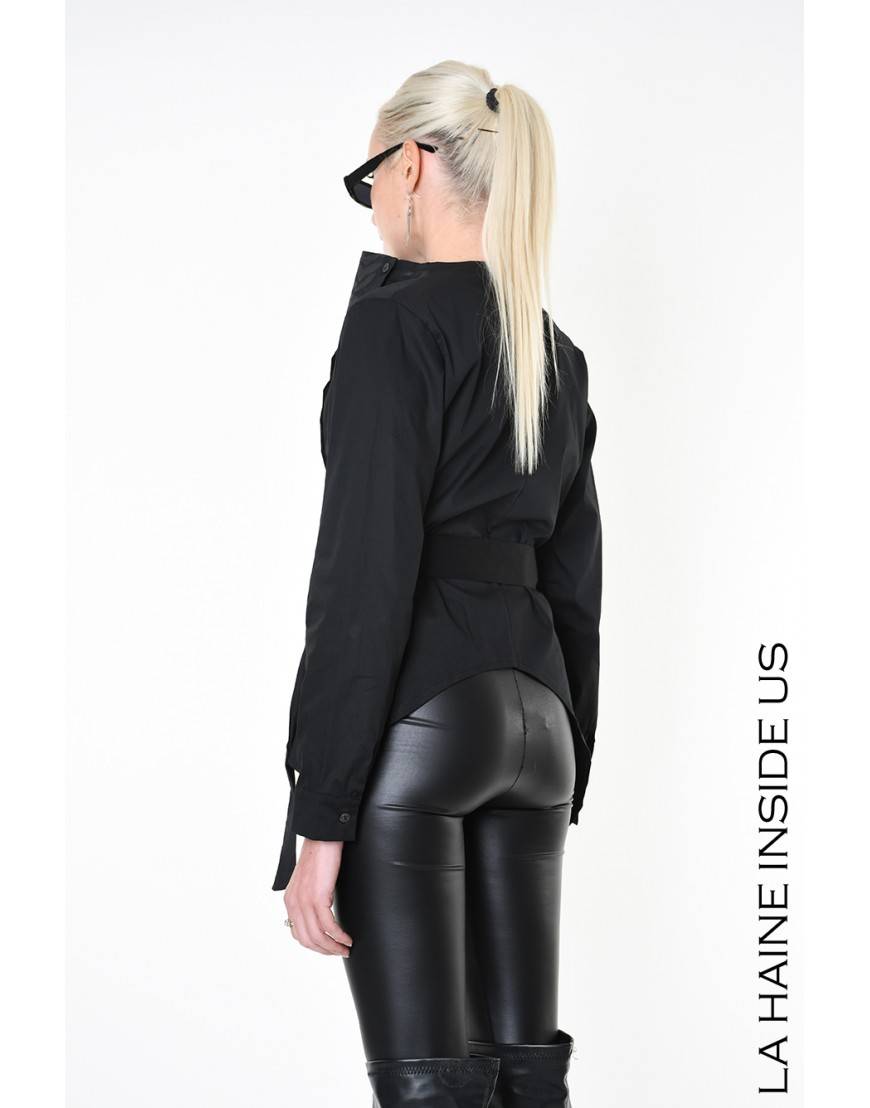 La Haine Inside Us 4V LW910 CAMICIA Nero