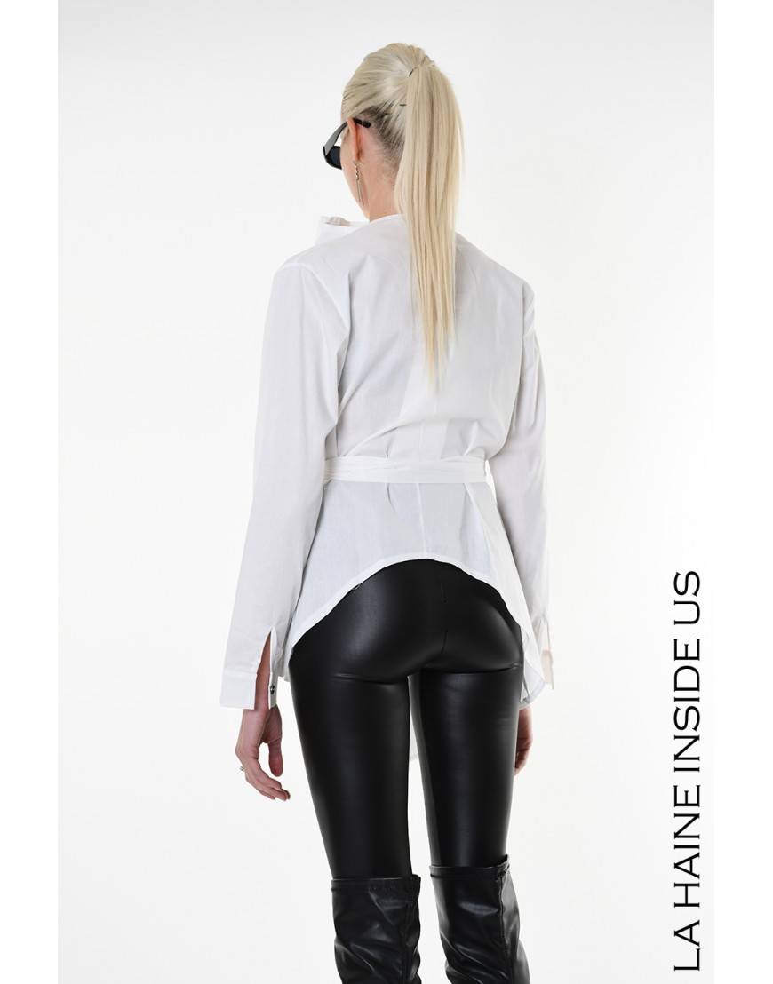 La Haine Inside Us 4V LW911 CAMICIA Bianco