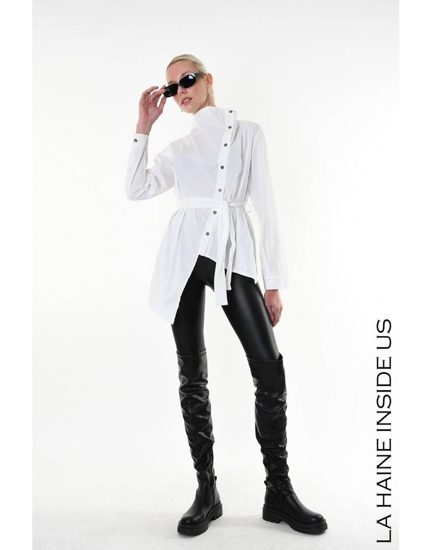 La Haine Inside Us 4V LW911 CAMICIA Bianco