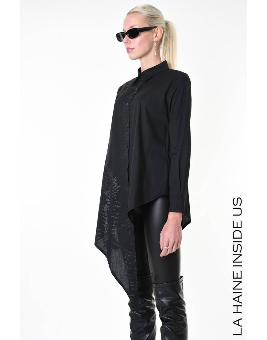 La Haine Inside Us 4V LW912 CAMICIA Nero