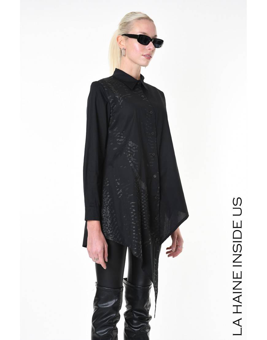 La Haine Inside Us 4V LW912 CAMICIA Nero