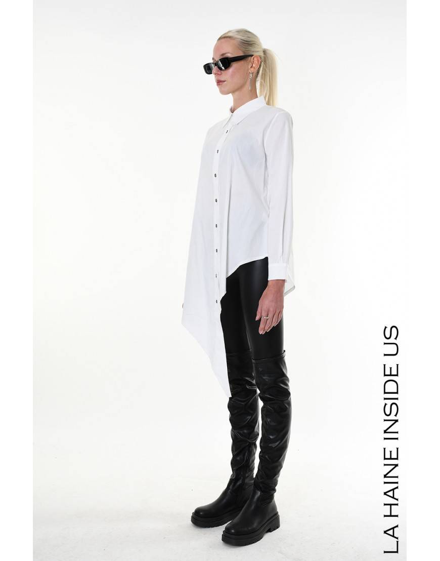 La Haine Inside Us 4V LW913 CAMICIA Bianco