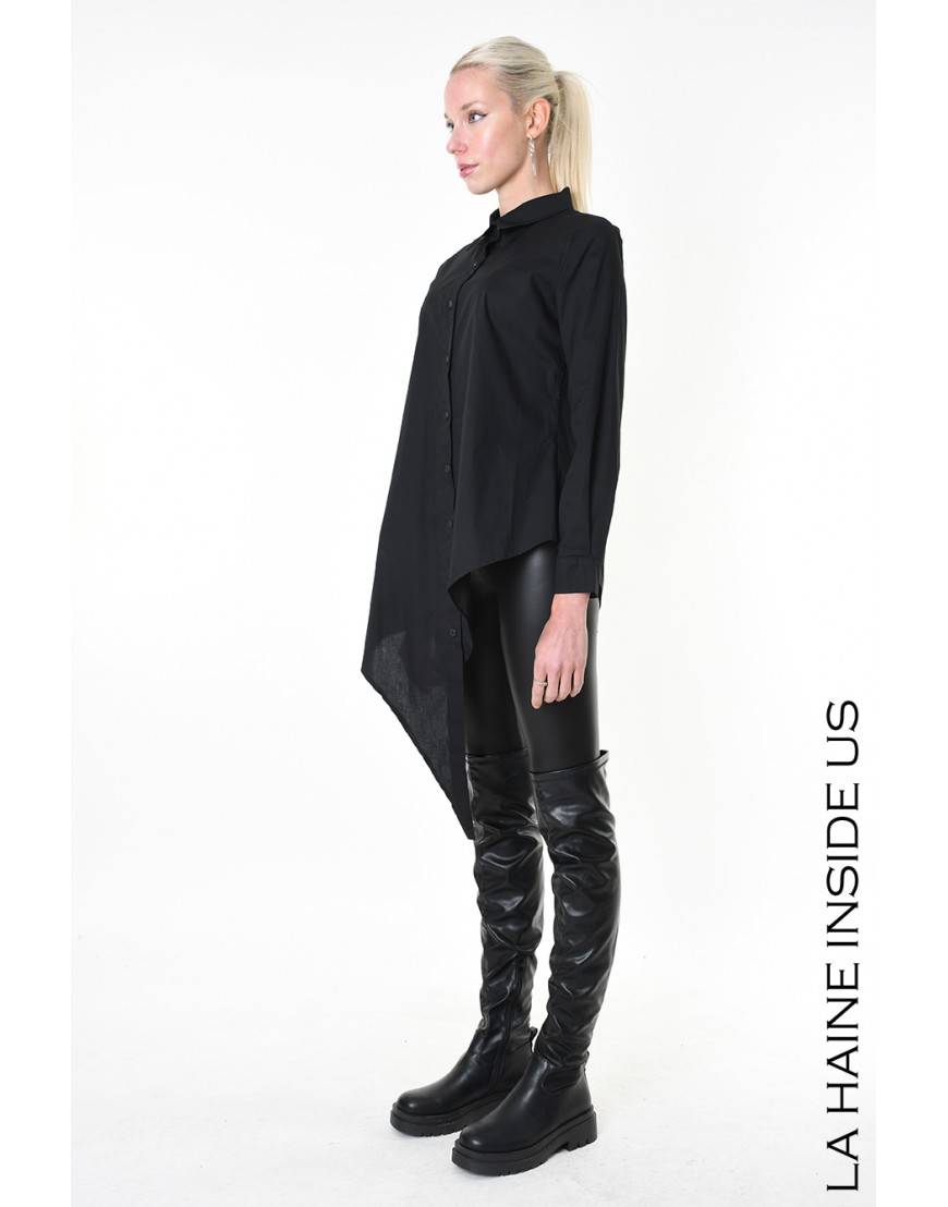 La Haine Inside Us 4V LW913 CAMICIA Nero