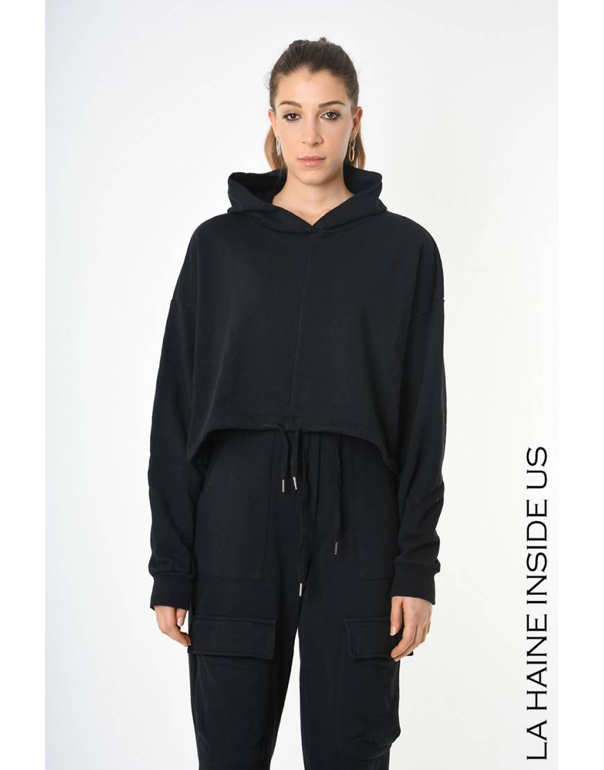 La Haine Inside Us 4V LW915 FELPA Nero