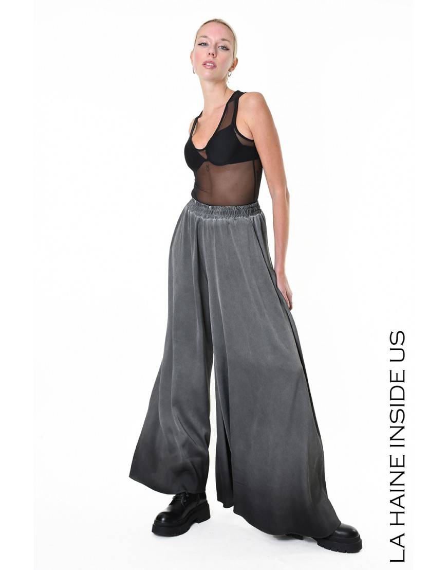 La haine inside us 4V LW919 PANTALONE Grigio