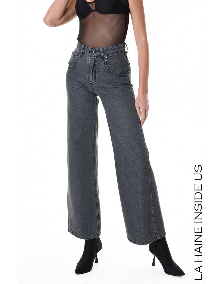 La haine inside us 4X LW833 JEANS Grigio