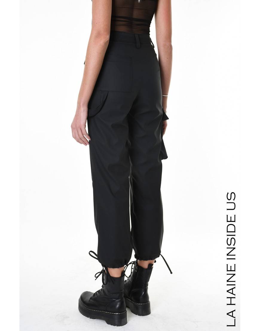 La Haine Inside Us 4Z LW688 PANTALONE Nero