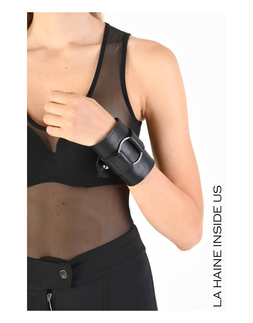 La haine inside us 8B LW771 BRACCIALE Nero