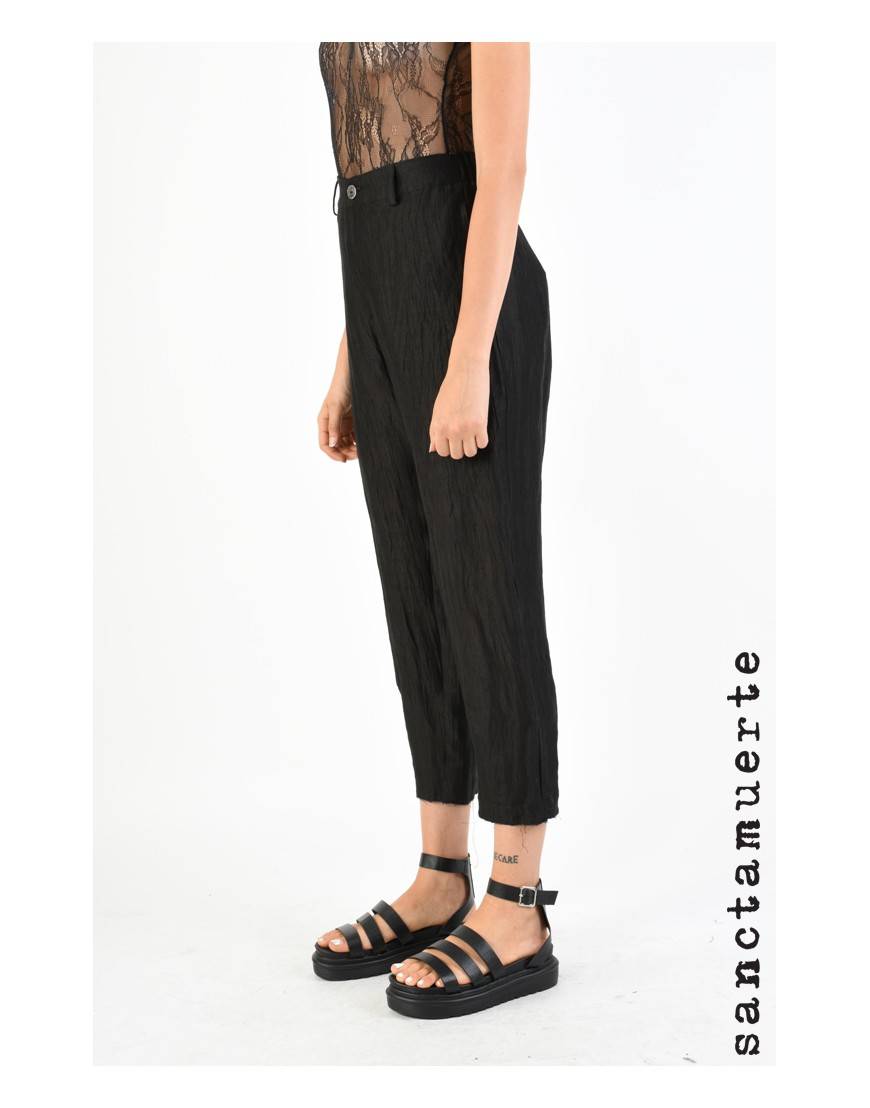 La Haine Inside Us 9B SM290 PANTALONE Nero