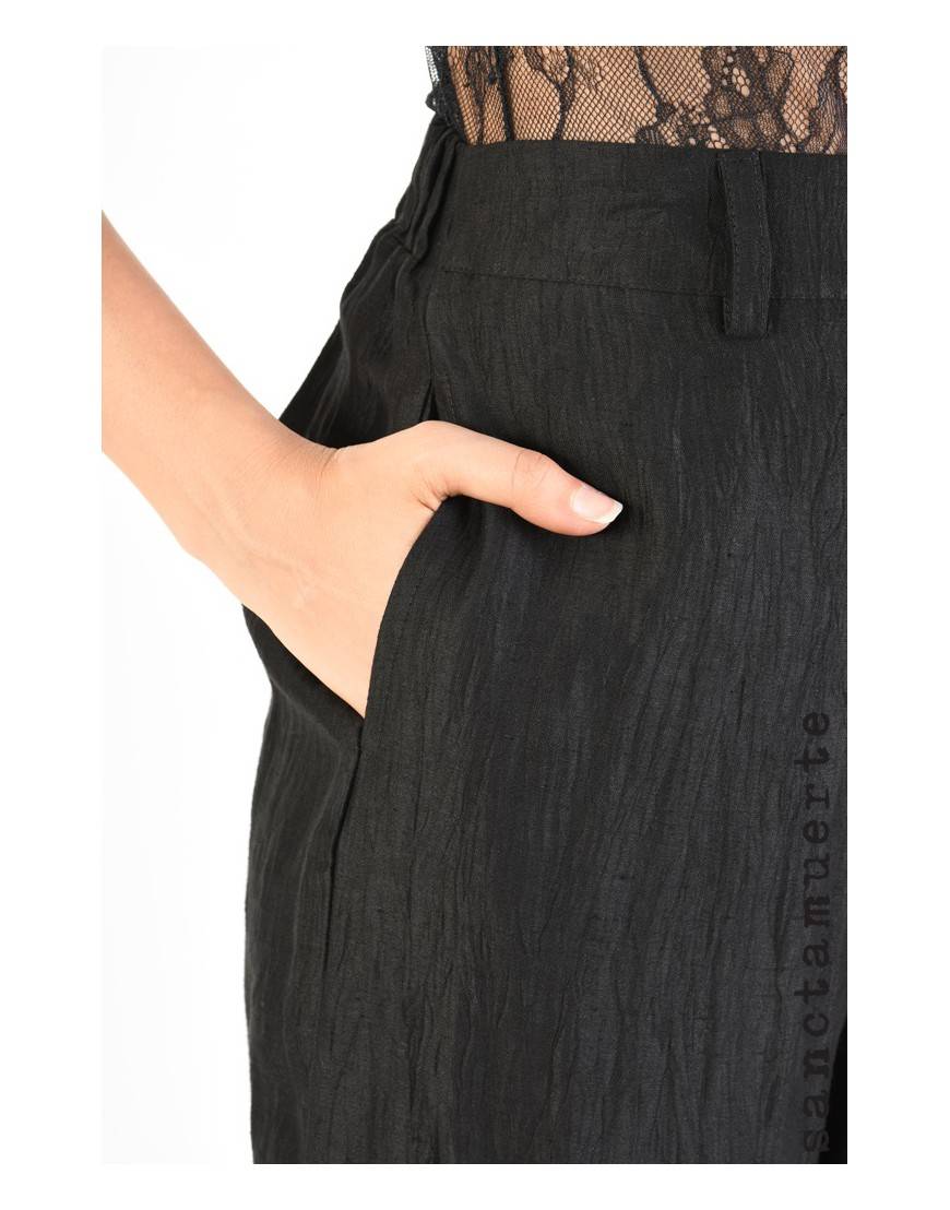 La Haine Inside Us 9B SM290 PANTALONE Nero