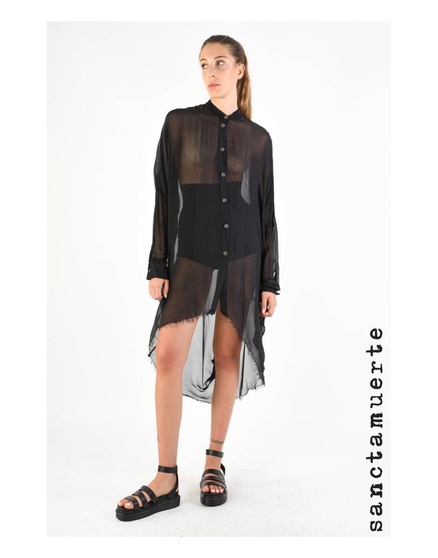 La haine inside us 9B SM306 CAMICIA Nero