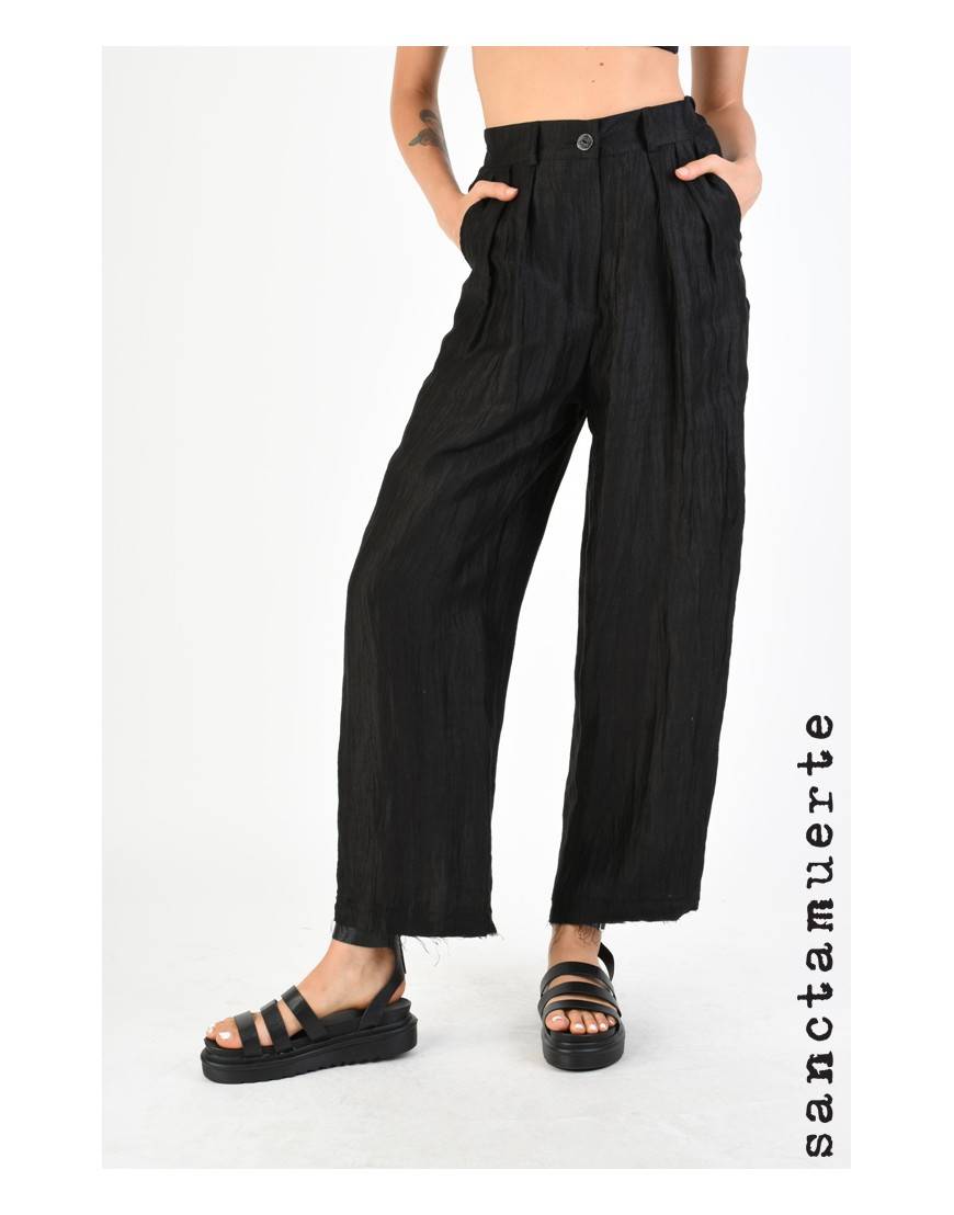 La haine inside us 9B SM312 PANTALONE Nero