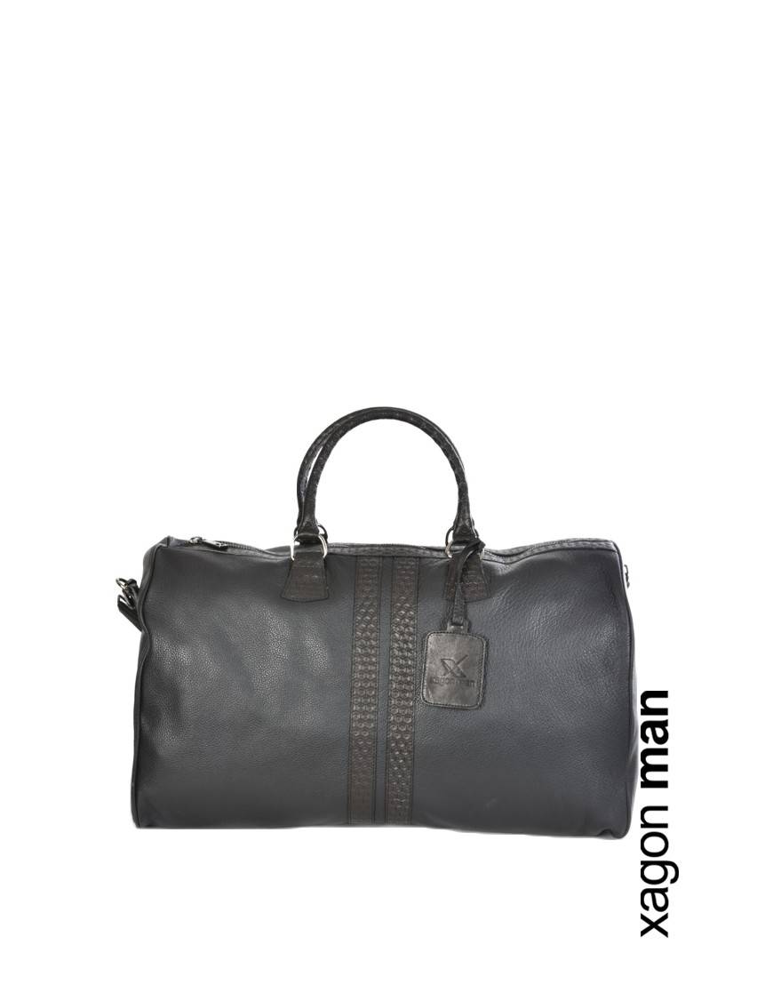 La Haine Inside Us BORSA AM0200 Pelle Nero