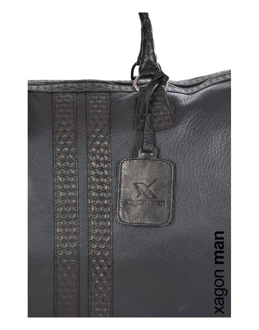 La Haine Inside Us BORSA AM0200 Pelle Nero