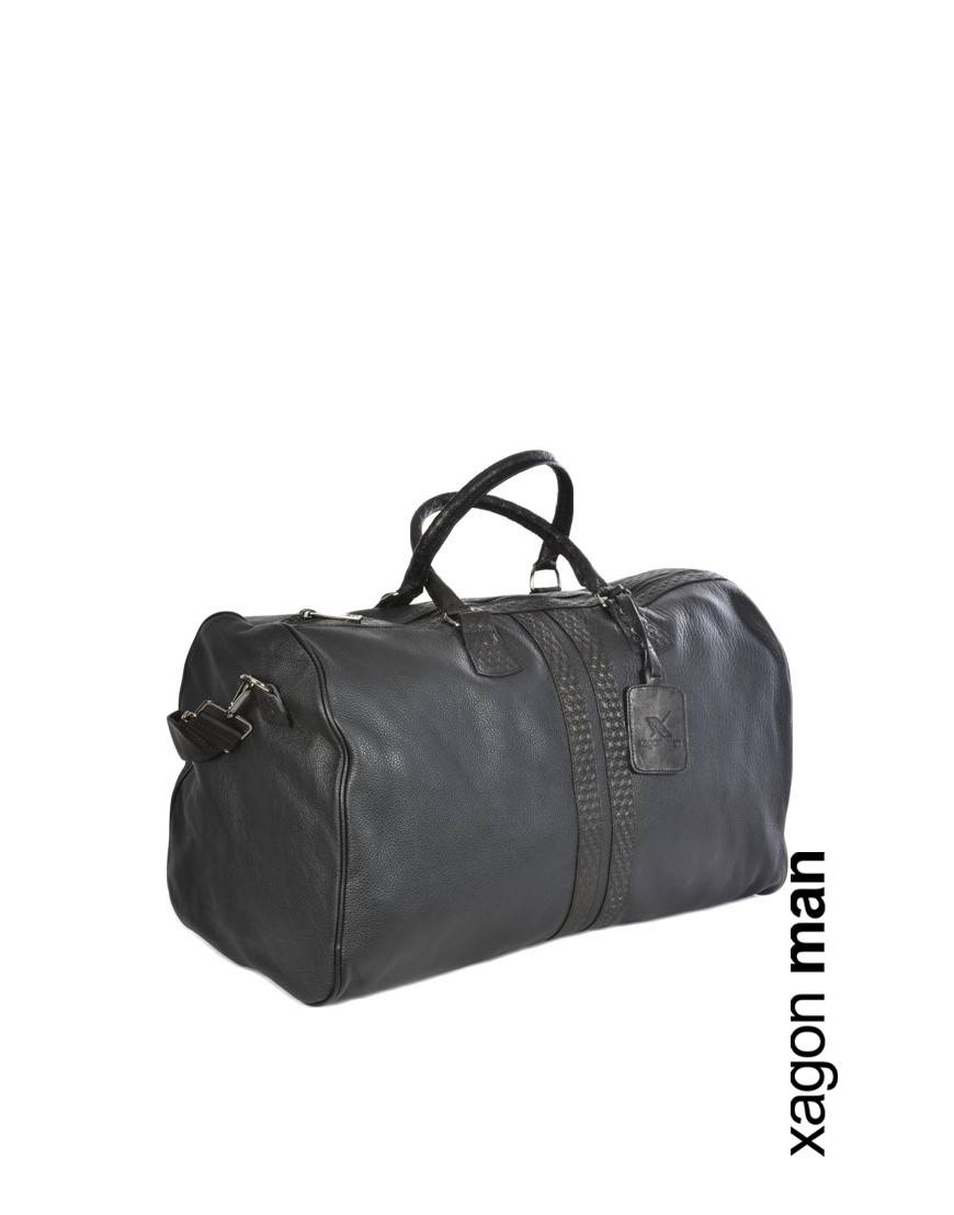 La haine inside us BORSA AM0200 Pelle Nero