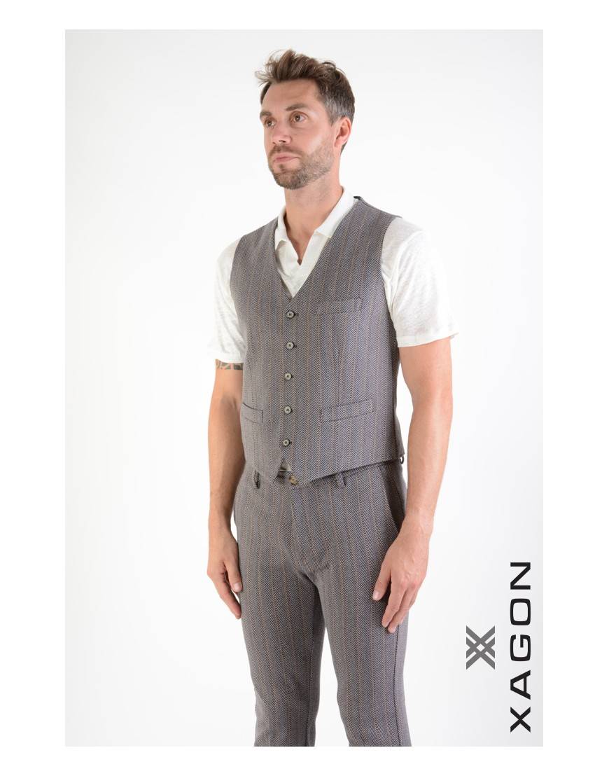 La Haine Inside Us GILET 1PGLBRU Blu