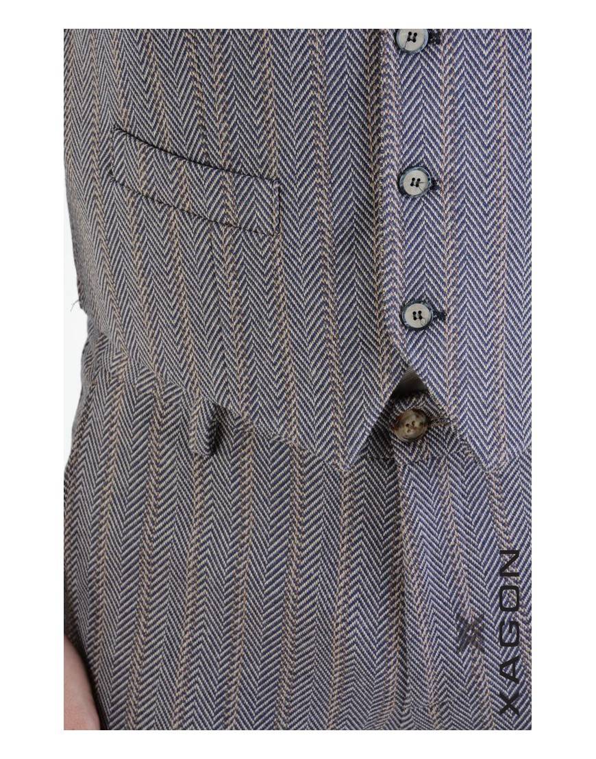 La Haine Inside Us GILET 1PGLBRU Blu