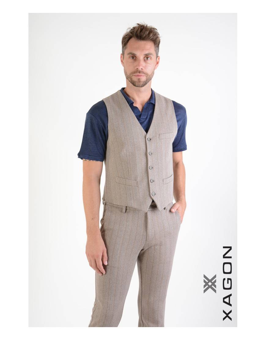 La haine inside us GILET 1PGLBRU Fango