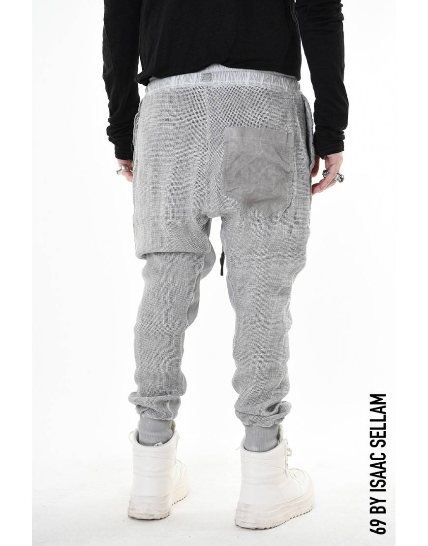 La Haine Inside Us GUSSET PANTS GRILLAGE ALU