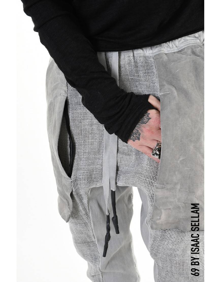 La Haine Inside Us GUSSET PANTS GRILLAGE ALU