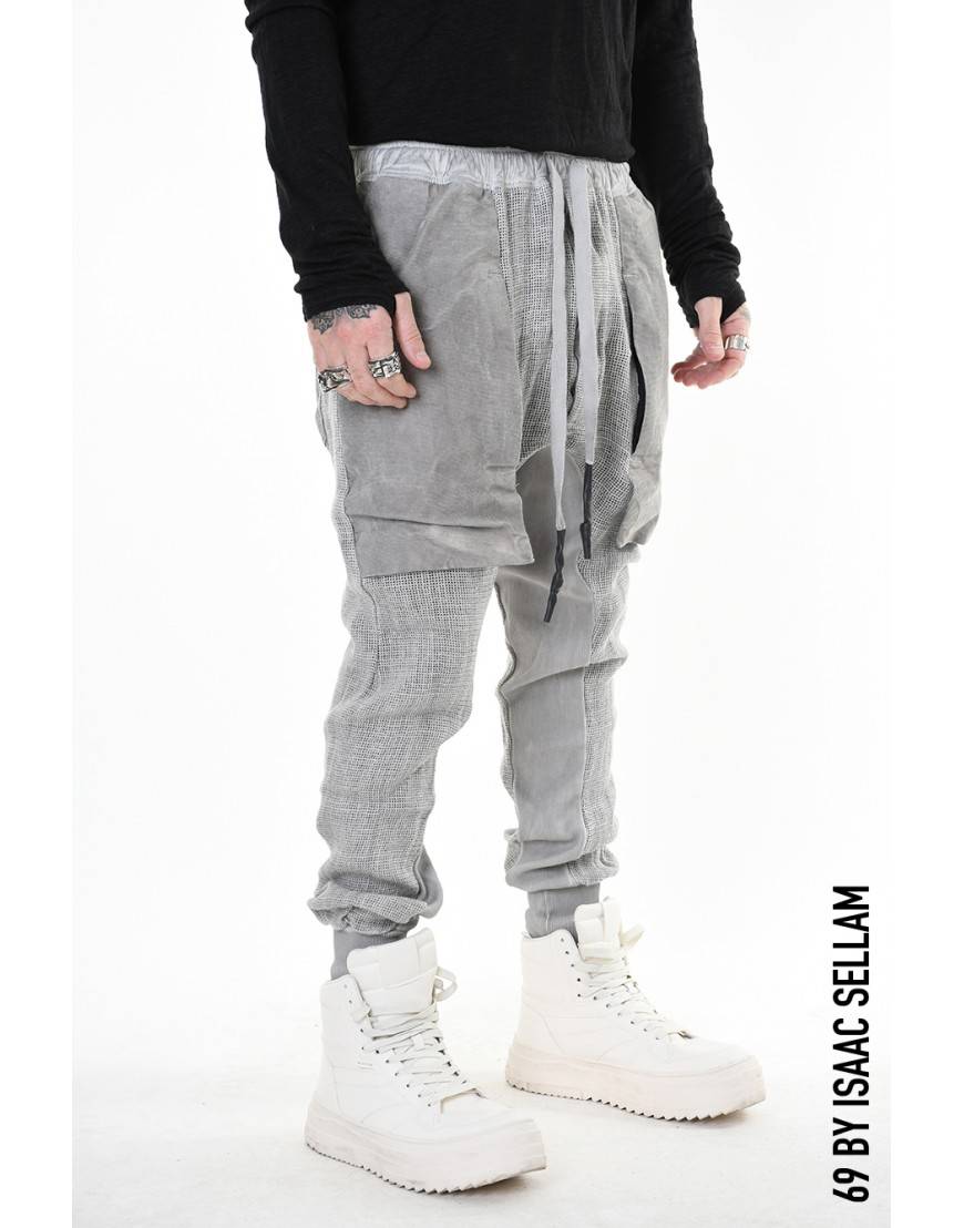 La haine inside us GUSSET PANTS GRILLAGE ALU